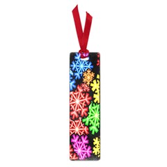 Colourful Snowflake Wallpaper Pattern Small Book Marks by Nexatart