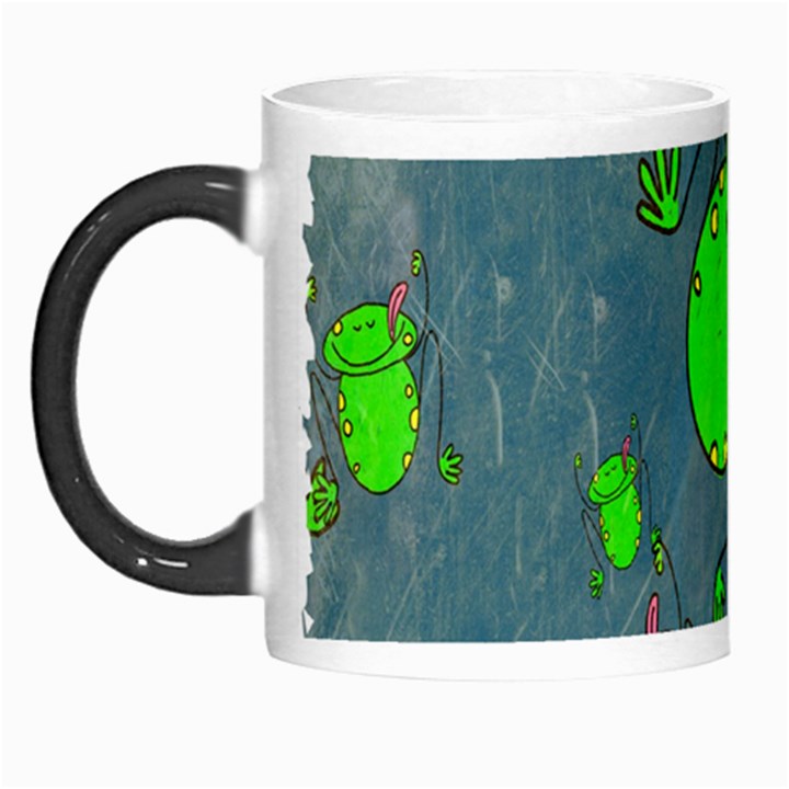 Cartoon Grunge Frog Wallpaper Background Morph Mugs