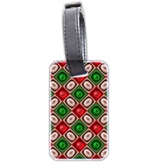 Gem Texture A Completely Seamless Tile Able Background Design Luggage Tags (two Sides) by Nexatart