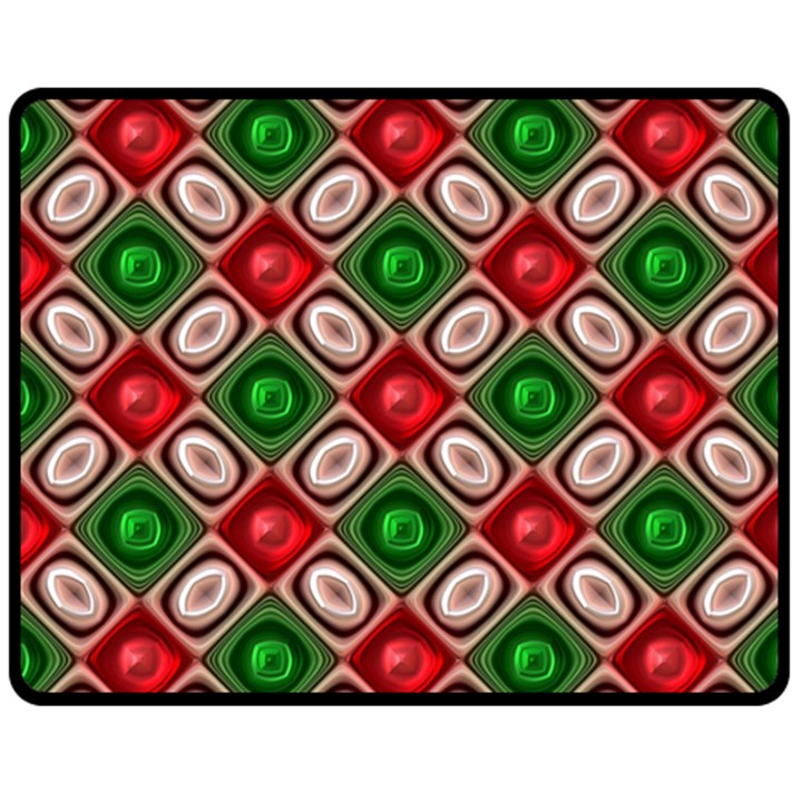 Gem Texture A Completely Seamless Tile Able Background Design Double Sided Fleece Blanket (Medium) 