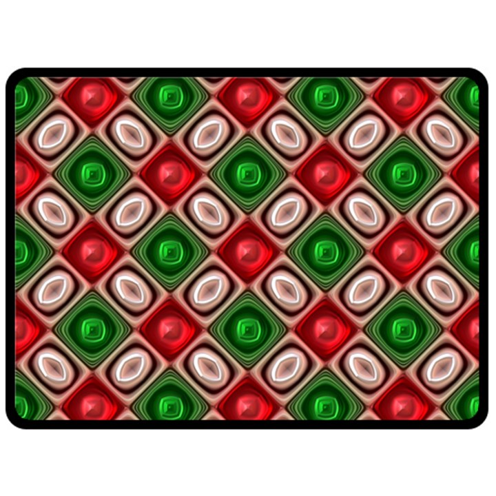 Gem Texture A Completely Seamless Tile Able Background Design Double Sided Fleece Blanket (Large) 