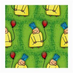 Party Kid A Completely Seamless Tile Able Design Medium Glasses Cloth by Nexatart