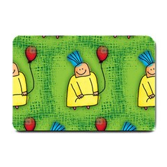 Party Kid A Completely Seamless Tile Able Design Small Doormat  by Nexatart