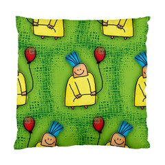 Party Kid A Completely Seamless Tile Able Design Standard Cushion Case (two Sides) by Nexatart