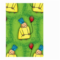 Party Kid A Completely Seamless Tile Able Design Small Garden Flag (two Sides) by Nexatart