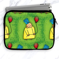 Party Kid A Completely Seamless Tile Able Design Apple Ipad 2/3/4 Zipper Cases by Nexatart