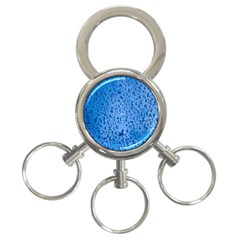 Water Drops On Car 3-ring Key Chains by Nexatart