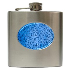 Water Drops On Car Hip Flask (6 oz)