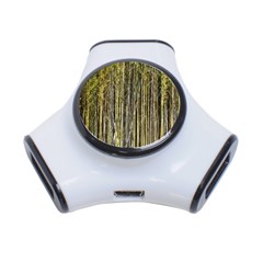 Bamboo Trees Background 3-port Usb Hub by Nexatart