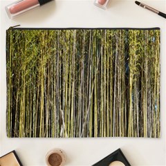 Bamboo Trees Background Cosmetic Bag (xxxl)  by Nexatart