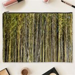 Bamboo Trees Background Cosmetic Bag (XXXL)  Front