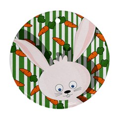 Easter Bunny  Ornament (round) by Valentinaart