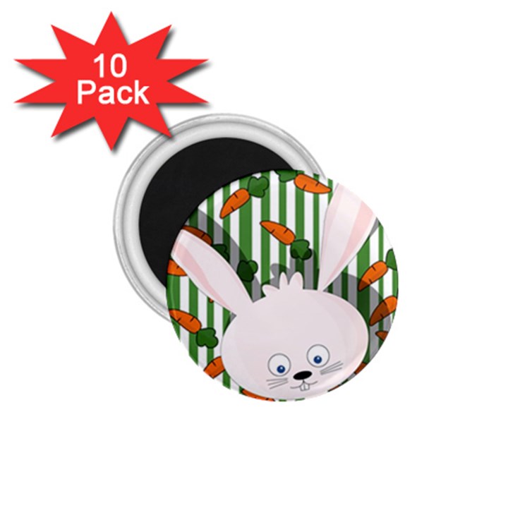 Easter bunny  1.75  Magnets (10 pack) 