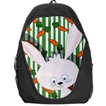 Easter bunny  Backpack Bag Front