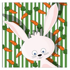 Easter Bunny  Large Satin Scarf (square)