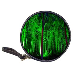 Spooky Forest With Illuminated Trees Classic 20-cd Wallets by Nexatart