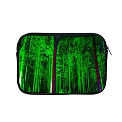 Spooky Forest With Illuminated Trees Apple Macbook Pro 15  Zipper Case