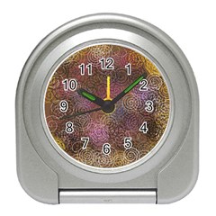 2000 Spirals Many Colorful Spirals Travel Alarm Clocks by Nexatart