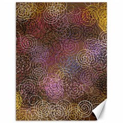 2000 Spirals Many Colorful Spirals Canvas 12  X 16   by Nexatart