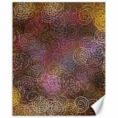 2000 Spirals Many Colorful Spirals Canvas 16  X 20   by Nexatart