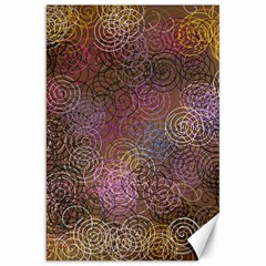 2000 Spirals Many Colorful Spirals Canvas 20  X 30   by Nexatart