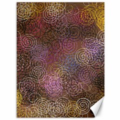 2000 Spirals Many Colorful Spirals Canvas 36  X 48   by Nexatart