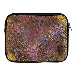 2000 Spirals Many Colorful Spirals Apple Ipad 2/3/4 Zipper Cases by Nexatart