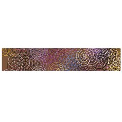 2000 Spirals Many Colorful Spirals Flano Scarf (large)