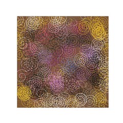 2000 Spirals Many Colorful Spirals Small Satin Scarf (square) by Nexatart