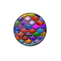 Fun Balls Pattern Colorful And Ornamental Balls Pattern Background Hat Clip Ball Marker (10 Pack) by Nexatart