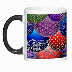 Fun Balls Pattern Colorful And Ornamental Balls Pattern Background Morph Mugs by Nexatart