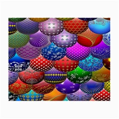 Fun Balls Pattern Colorful And Ornamental Balls Pattern Background Small Glasses Cloth by Nexatart