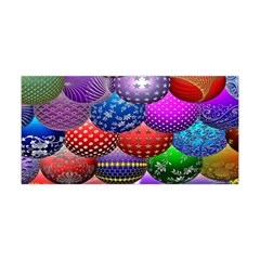 Fun Balls Pattern Colorful And Ornamental Balls Pattern Background Yoga Headband by Nexatart