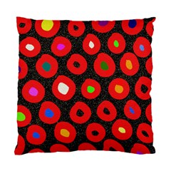 Polka Dot Texture Digitally Created Abstract Polka Dot Design Standard Cushion Case (two Sides)