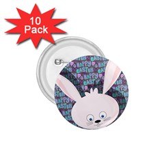 Easter Bunny  1 75  Buttons (10 Pack) by Valentinaart