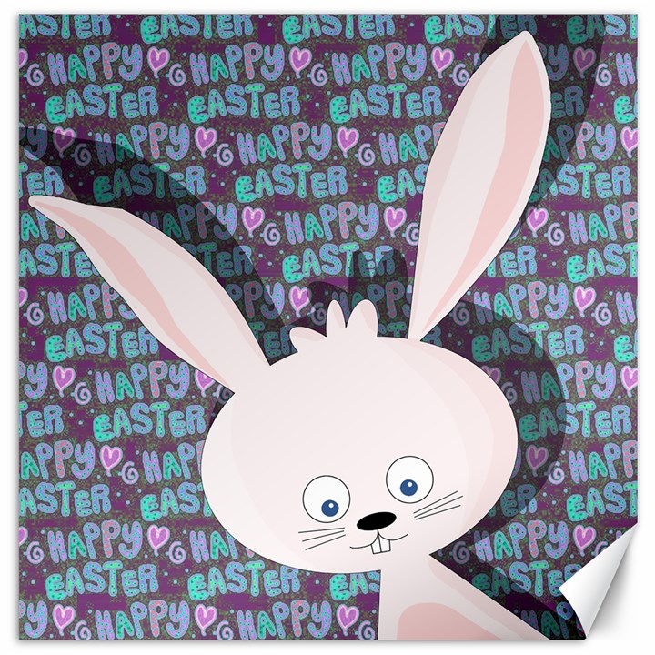 Easter bunny  Canvas 12  x 12  