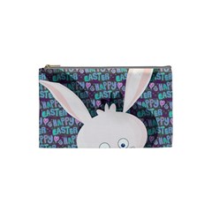 Easter Bunny  Cosmetic Bag (small)  by Valentinaart