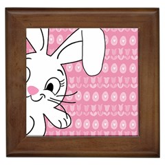 Easter Bunny  Framed Tiles by Valentinaart