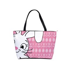 Easter Bunny  Shoulder Handbags by Valentinaart