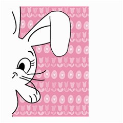 Easter Bunny  Small Garden Flag (two Sides) by Valentinaart