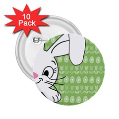 Easter bunny  2.25  Buttons (10 pack) 