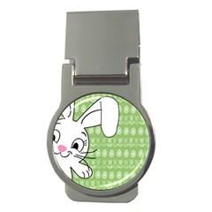 Easter bunny  Money Clips (Round) 