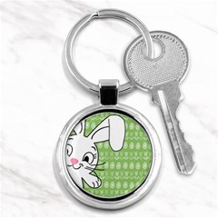 Easter bunny  Key Chains (Round) 