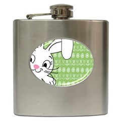 Easter bunny  Hip Flask (6 oz)