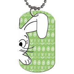 Easter bunny  Dog Tag (Two Sides)