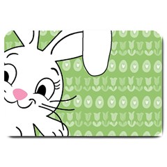 Easter bunny  Large Doormat 