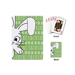 Easter bunny  Playing Cards (Mini) 