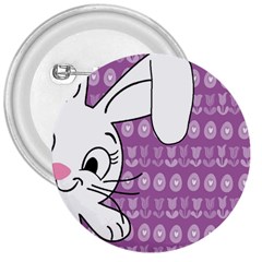 Easter Bunny  3  Buttons by Valentinaart