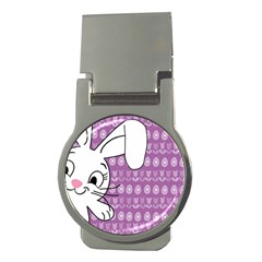 Easter Bunny  Money Clips (round) 