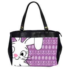 Easter Bunny  Office Handbags (2 Sides)  by Valentinaart